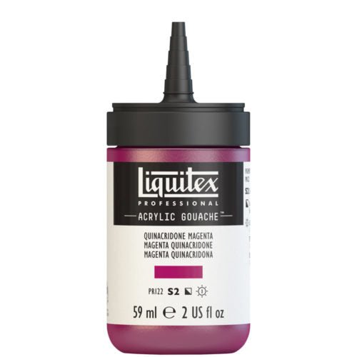 Liquitex Acrylic Gouache 59ml 114 Quinacridone Magenta - theartshop.com.au