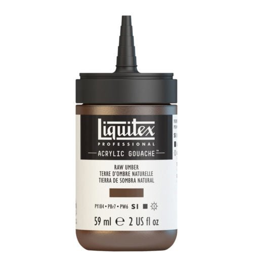Liquitex Acrylic Gouache 59ml 331 Raw Umber - theartshop.com.au
