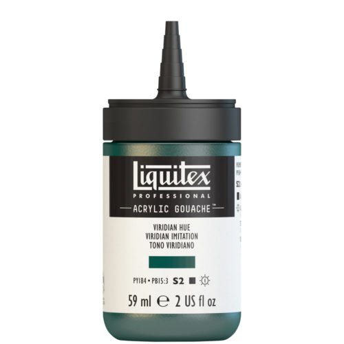 Liquitex Acrylic Gouache 59ml 398 Virdian Hue - theartshop.com.au