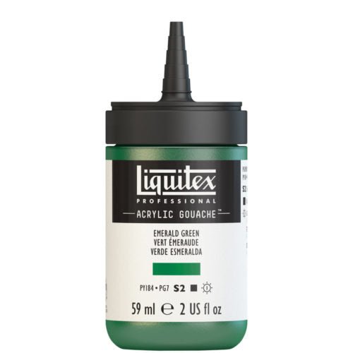 Liquitex Acrylic Gouache 59ml 450 Emerald Green - theartshop.com.au