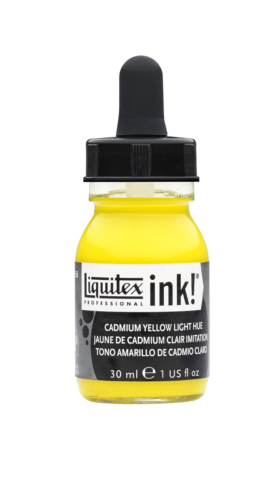 Liquitex Acrylic Ink 30ml Cadmium Yellow Light Hue - theartshop.com.au
