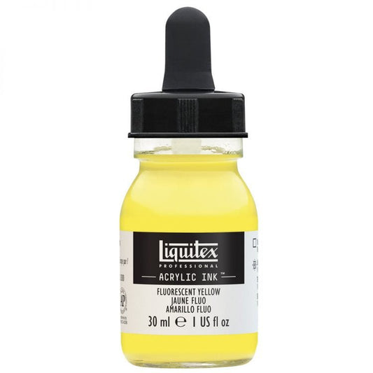 Liquitex Acrylic Ink 30ml Fluoro Yellow - theartshop.com.au