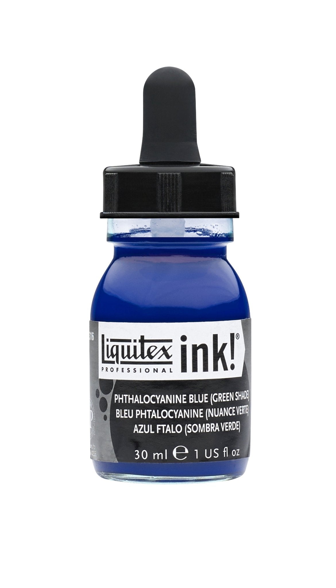 Liquitex Acrylic Ink 30ml Phthalo Blue Green Shade - theartshop.com.au