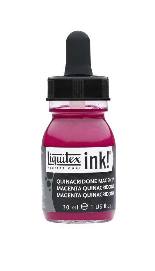 Liquitex Acrylic Ink 30ml Quinacridone Magenta - theartshop.com.au