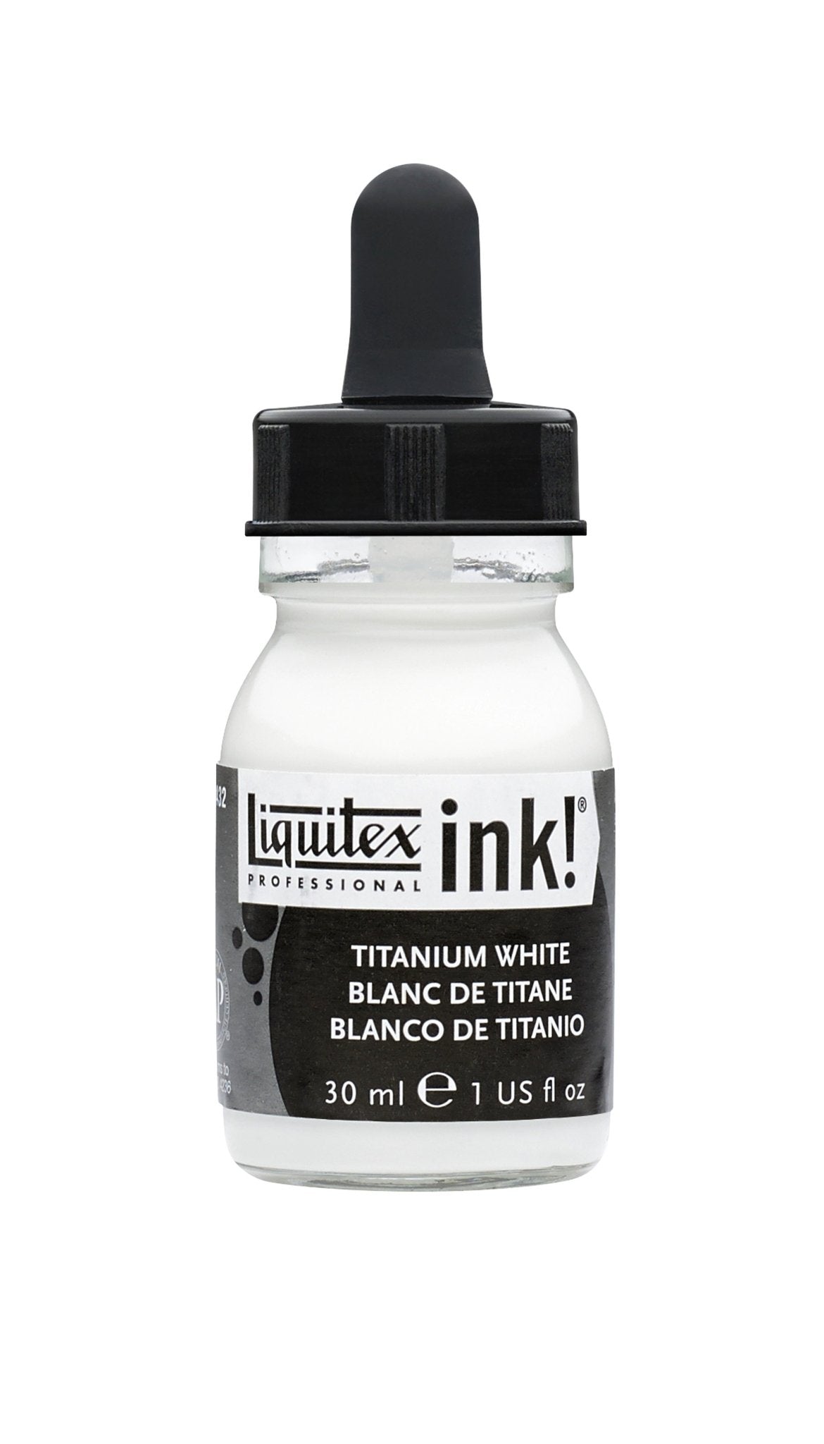 Liquitex Acrylic Ink 30ml Titanium White - theartshop.com.au