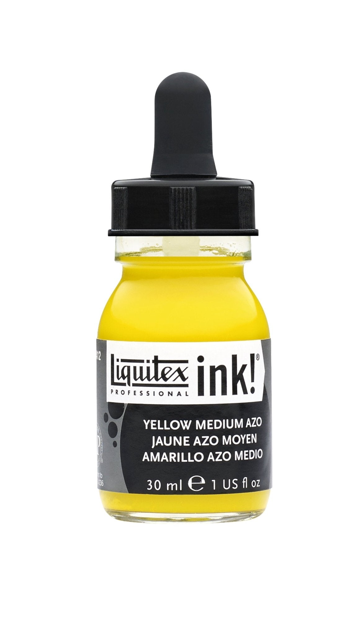 Liquitex Acrylic Ink 30ml Yellow Medium Azo - theartshop.com.au