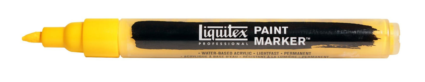 Liquitex Acrylic Paint Marker Fine Cadmium Yellow Deep Hue - theartshop.com.au