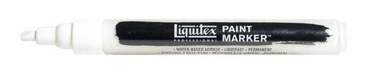 Liquitex Acrylic Paint Marker Fine Titanium White - theartshop.com.au