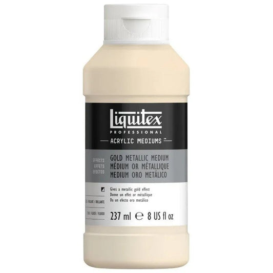 Liquitex Gold Metallic Medium 237ml - theartshop.com.au