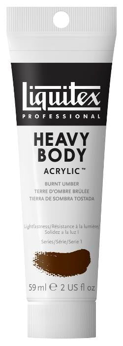 Liquitex Heavy Body 59ml Burnt Umber - theartshop.com.au