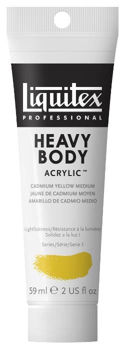 Liquitex Heavy Body 59ml Cadmium Yellow Medium - theartshop.com.au