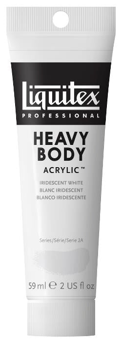 Liquitex Heavy Body 59ml Iridescent White - theartshop.com.au