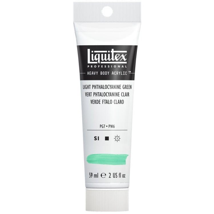 Liquitex Heavy Body 59ml Light Phthalo Green - theartshop.com.au
