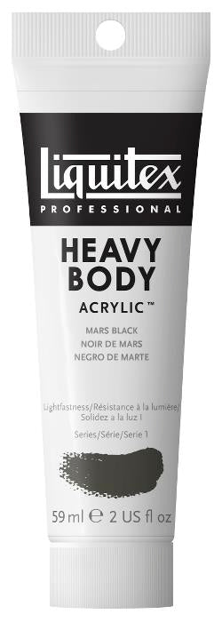 Liquitex Heavy Body 59ml Mars Black - theartshop.com.au