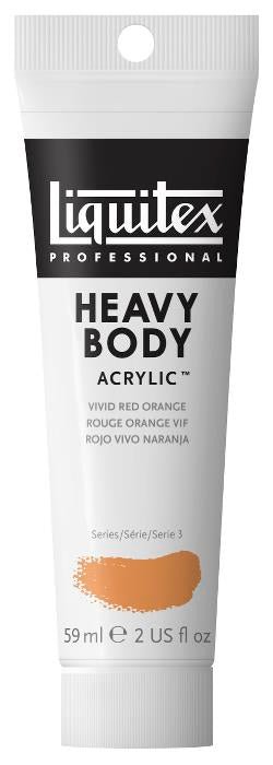 Liquitex Heavy Body 59ml Vivid Red Orange - theartshop.com.au