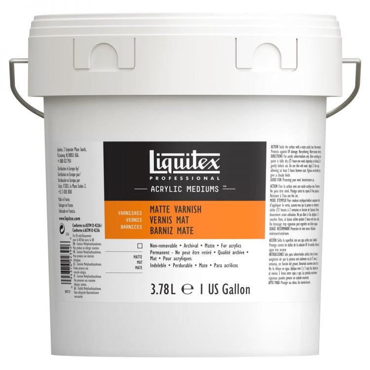 Liquitex Matte Varnish 3.78L - theartshop.com.au