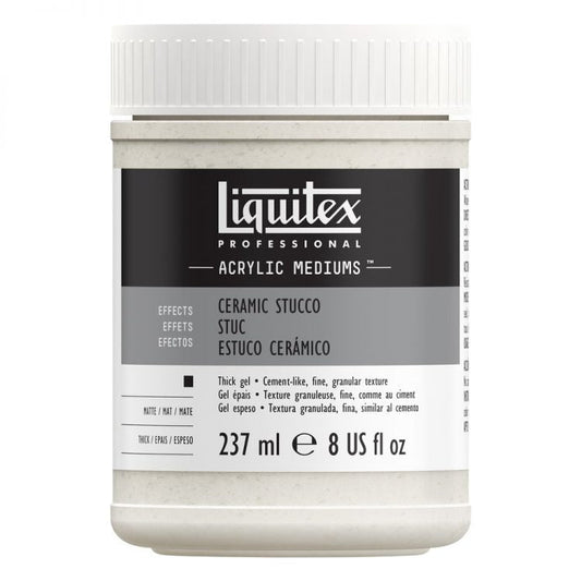 Liquitex Texture Gel 237ml Ceramic Stucco - theartshop.com.au