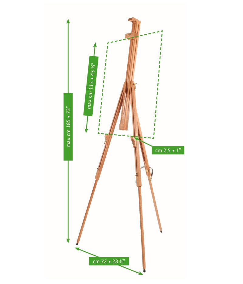 Mabef M/29 Folding Easel - theartshop.com.au