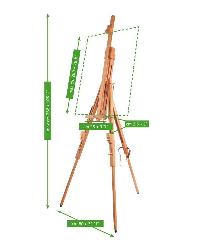 Mabef M/32 Folding Easel - theartshop.com.au