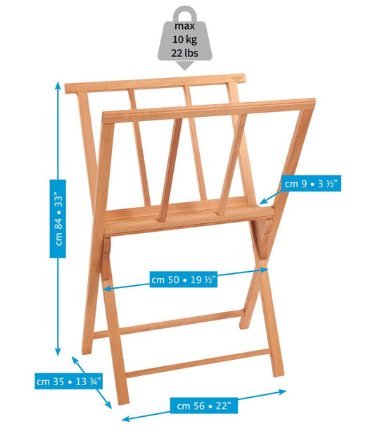 Mabef M/38 Folding Print Rack - theartshop.com.au