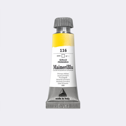 Maimeri Blu W/C 12ml 116 Primary Yellow - theartshop.com.au