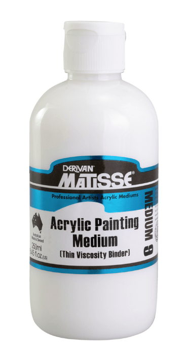 Matisse Acrylic Painting Medium 250ml - theartshop.com.au
