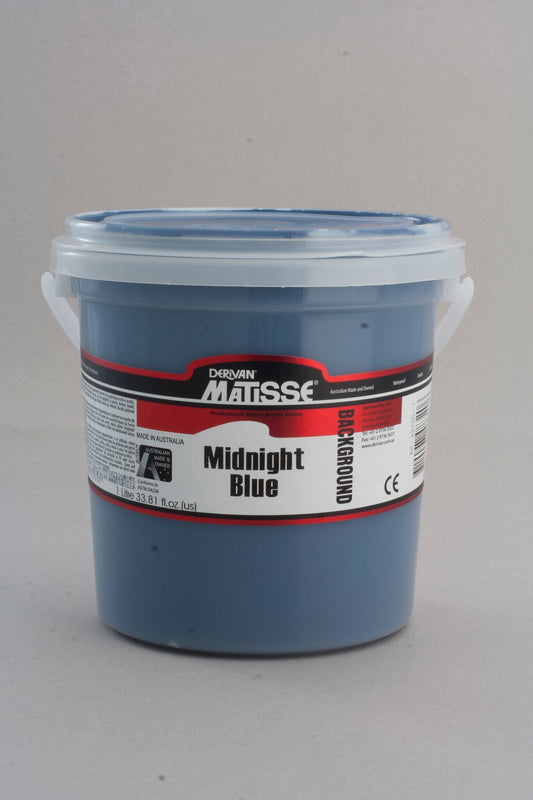 Matisse Background 1 Litre Midnight Blue - theartshop.com.au