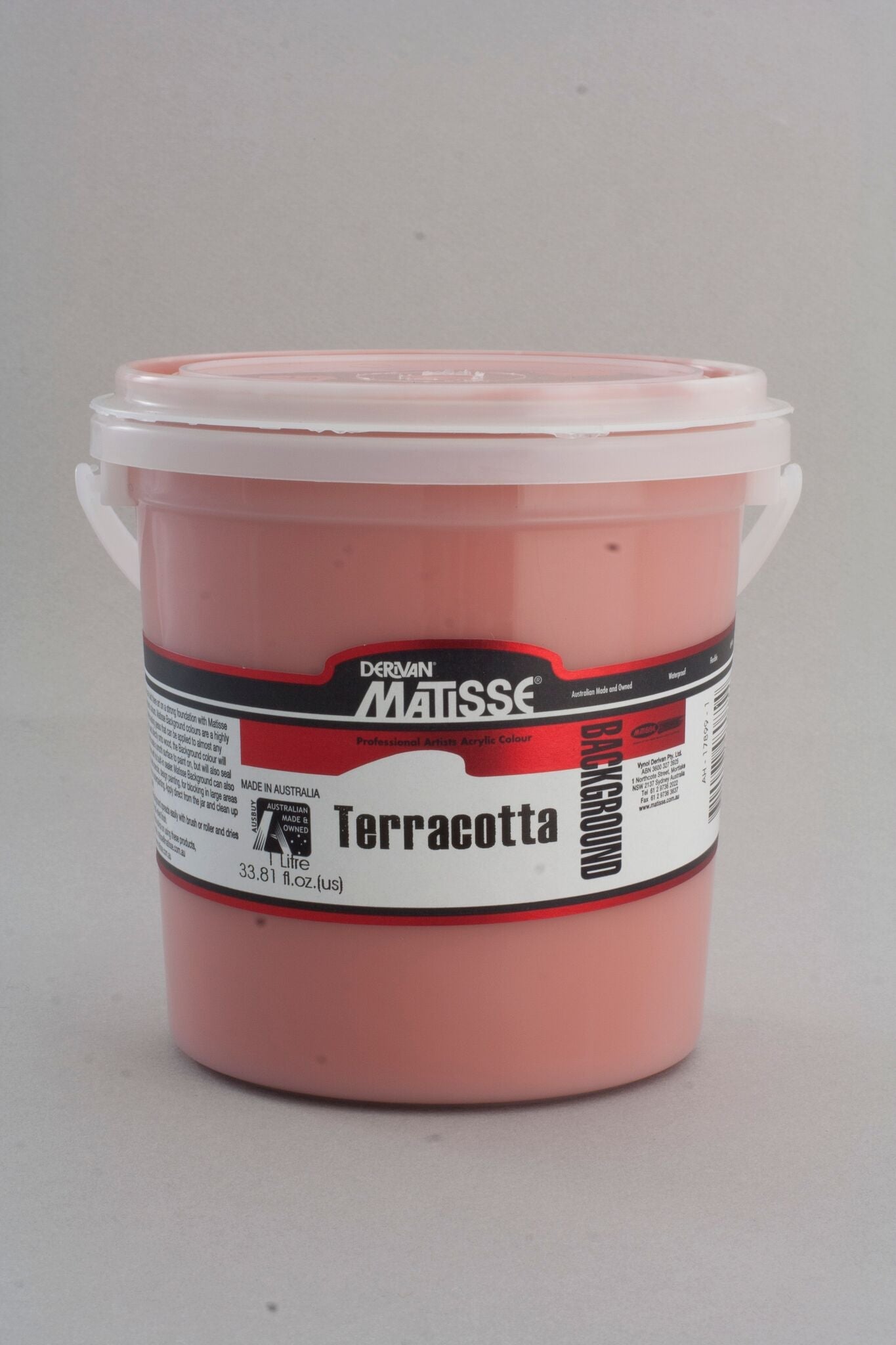 Matisse Background 1 Litre Terracotta - theartshop.com.au