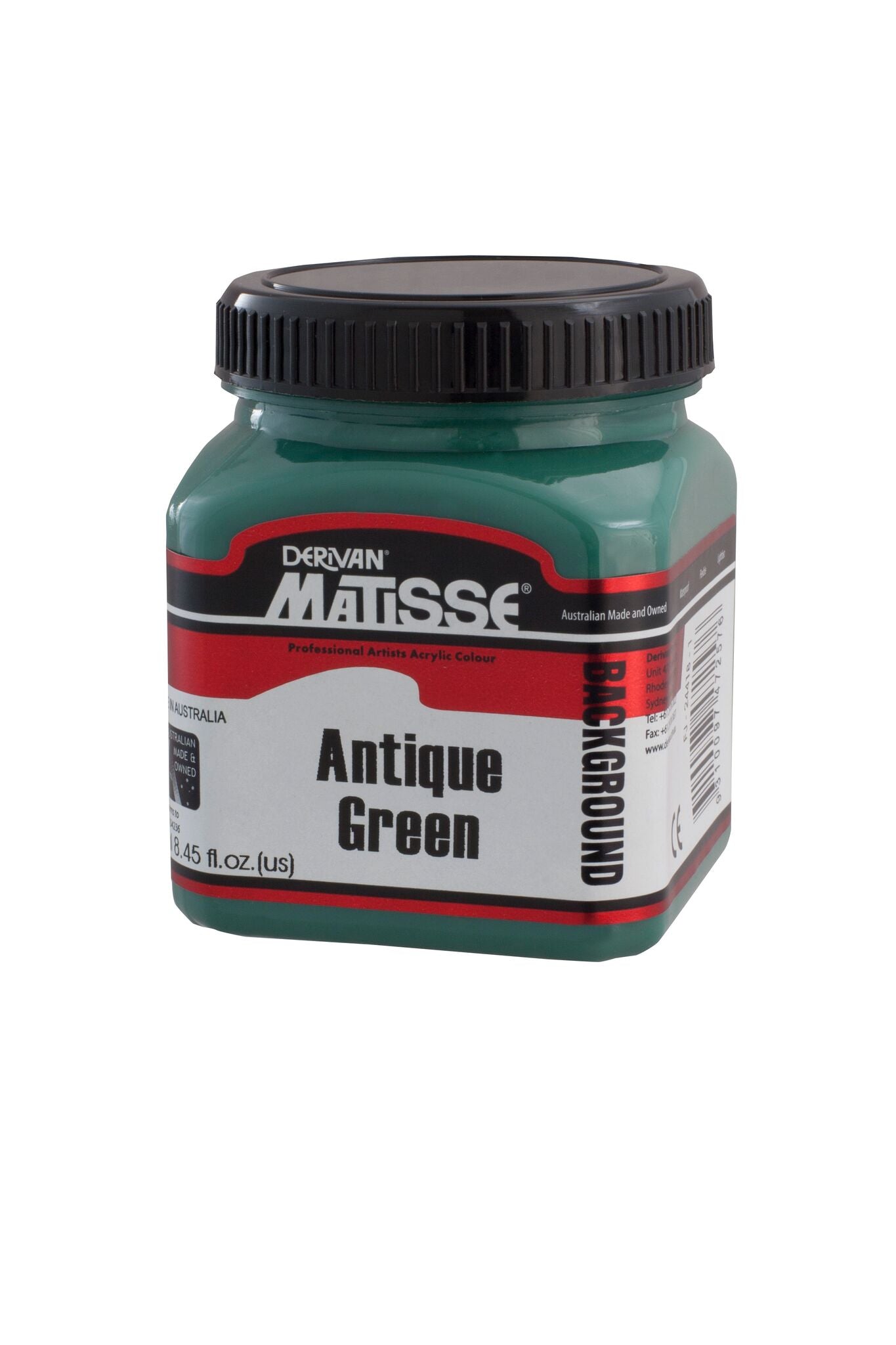 Matisse Background 250ml Antique Green - theartshop.com.au