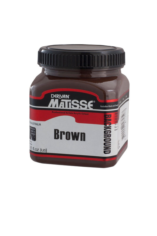 Matisse Background 250ml Brown - theartshop.com.au