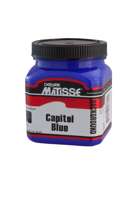Matisse Background 250ml Capitol Blue - theartshop.com.au