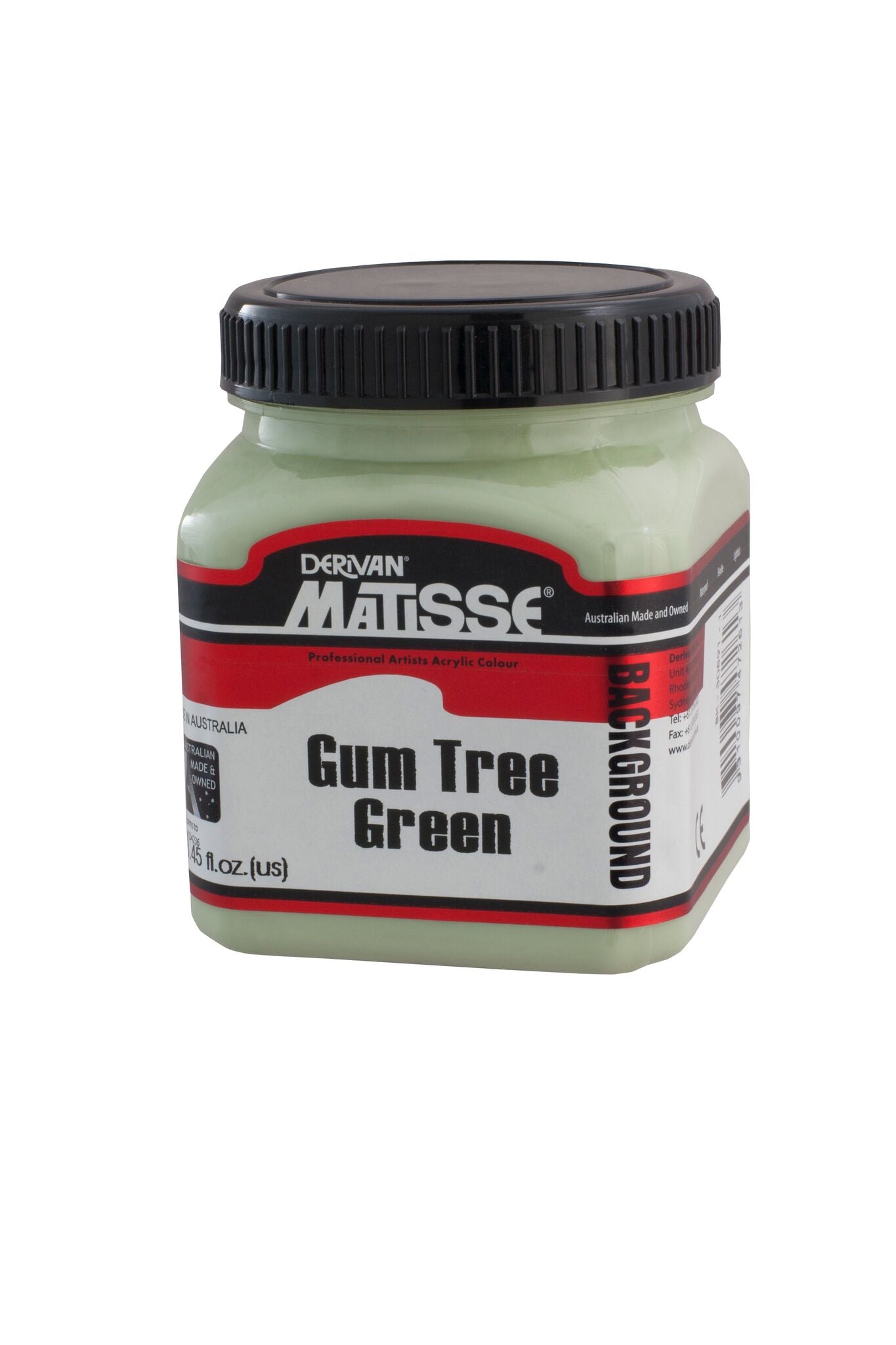 Matisse Background 250ml Gum Tree Green - theartshop.com.au