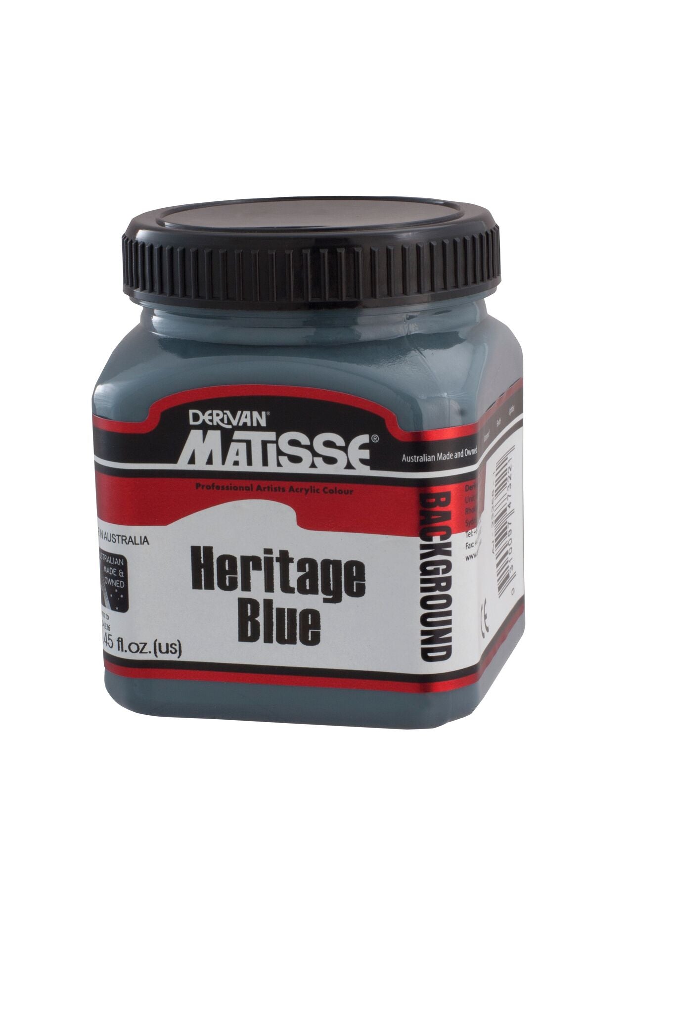 Matisse Background 250ml Heritage Blue - theartshop.com.au