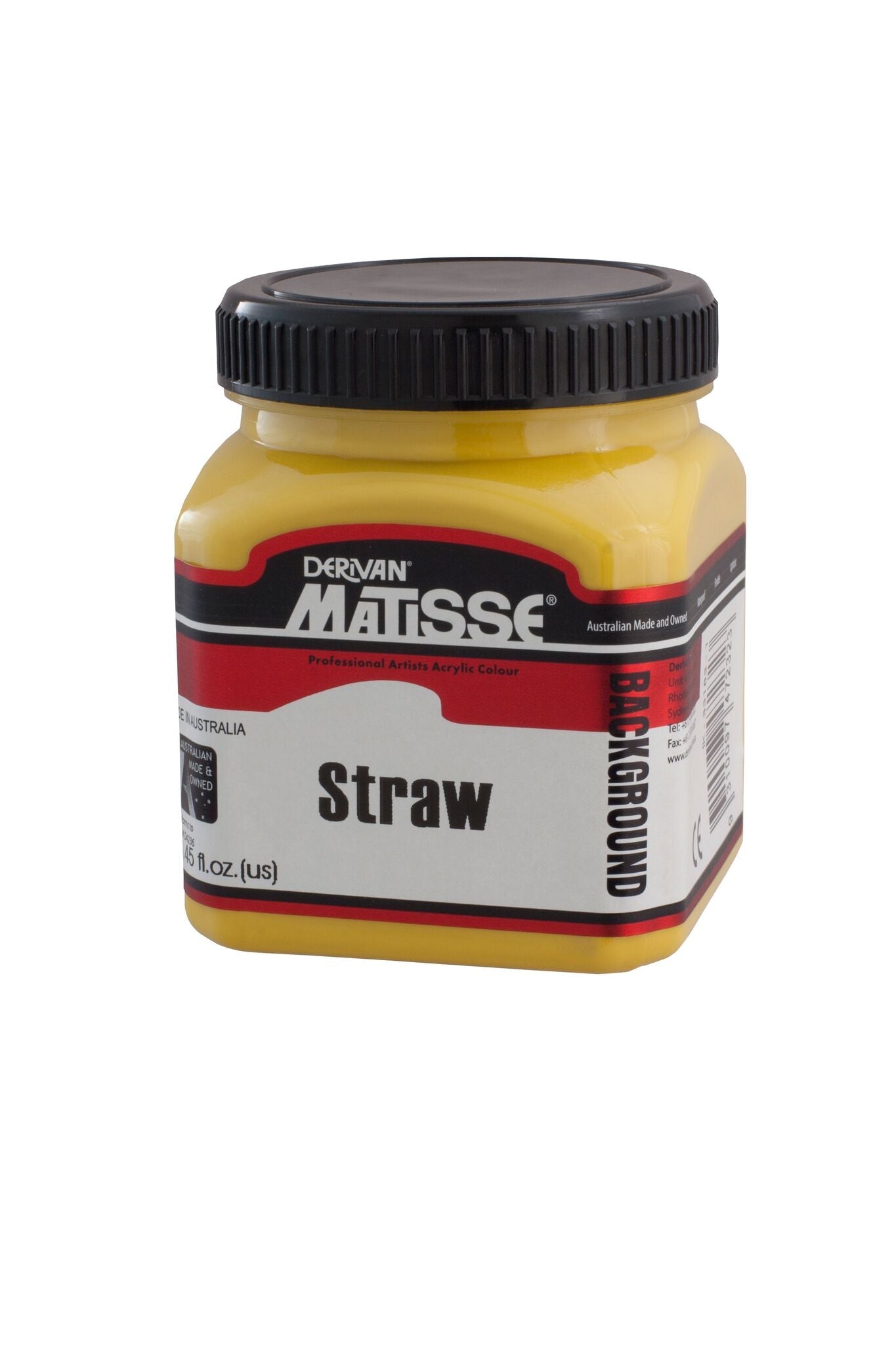 Matisse Background 250ml Straw - theartshop.com.au