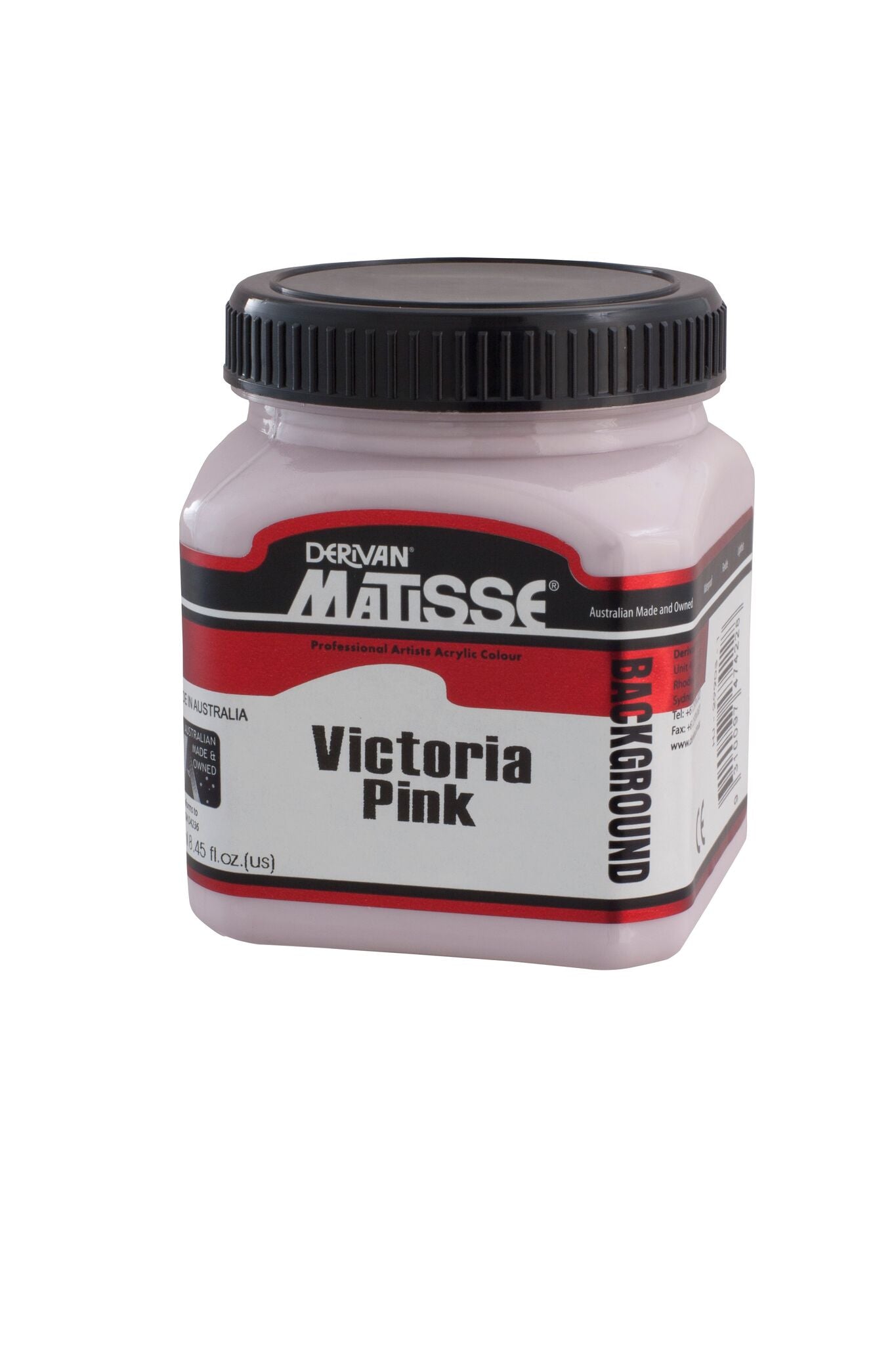 Matisse Background 250ml Victoira Pink - theartshop.com.au
