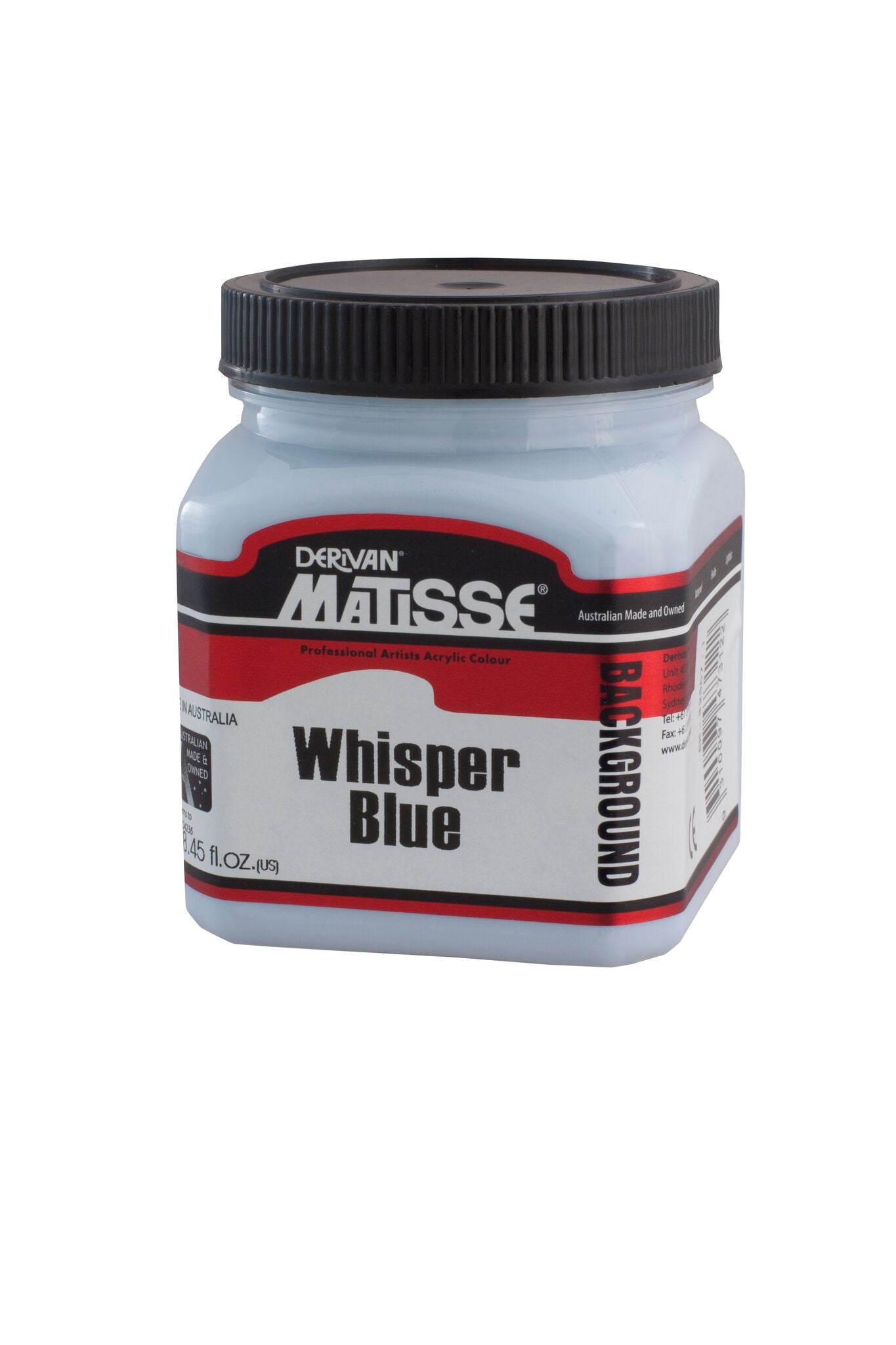 Matisse Background 250ml Whisper Blue - theartshop.com.au