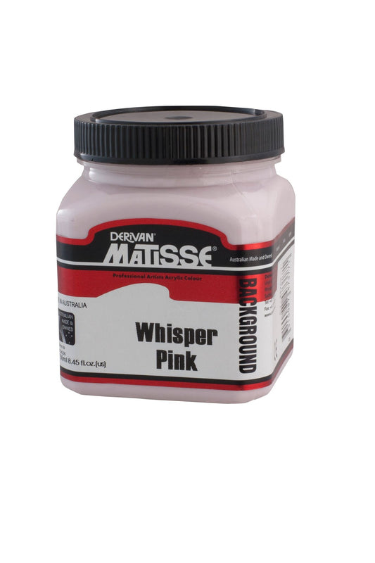 Matisse Background 250ml Whisper Pink - theartshop.com.au