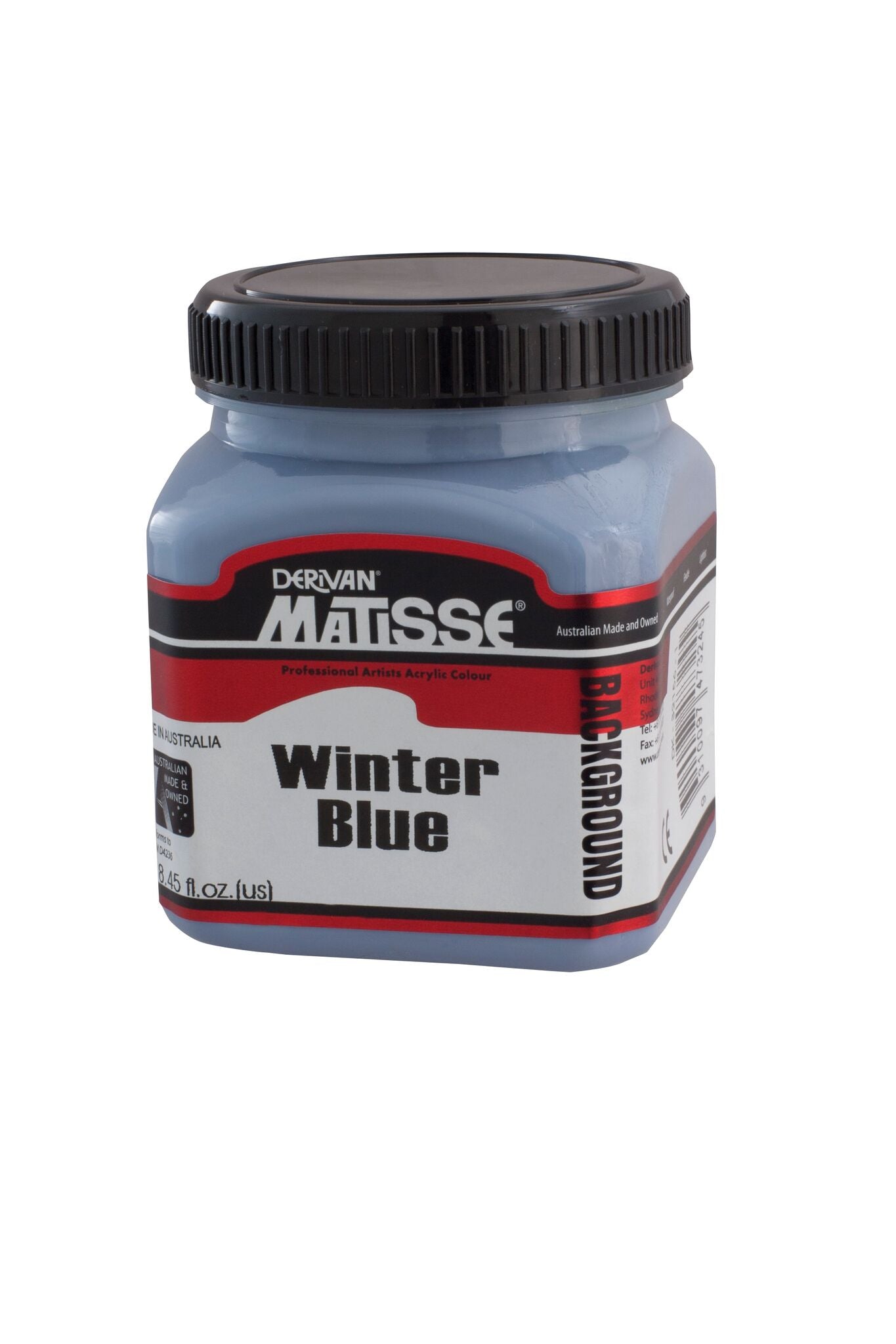 Matisse Background 250ml Winter Blue - theartshop.com.au