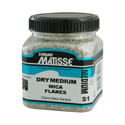 Matisse Dry Medium 250ml Mica Flakes - theartshop.com.au