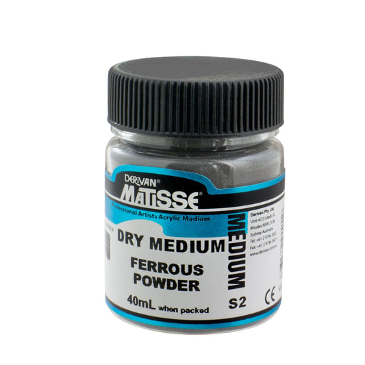 Matisse Dry Medium 40ml Ferrous Powder - theartshop.com.au