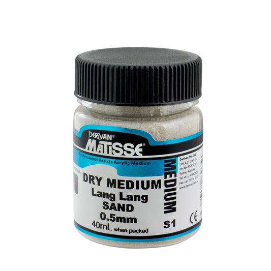 Matisse Dry Medium 40ml Lang Sand 0.5mm - theartshop.com.au