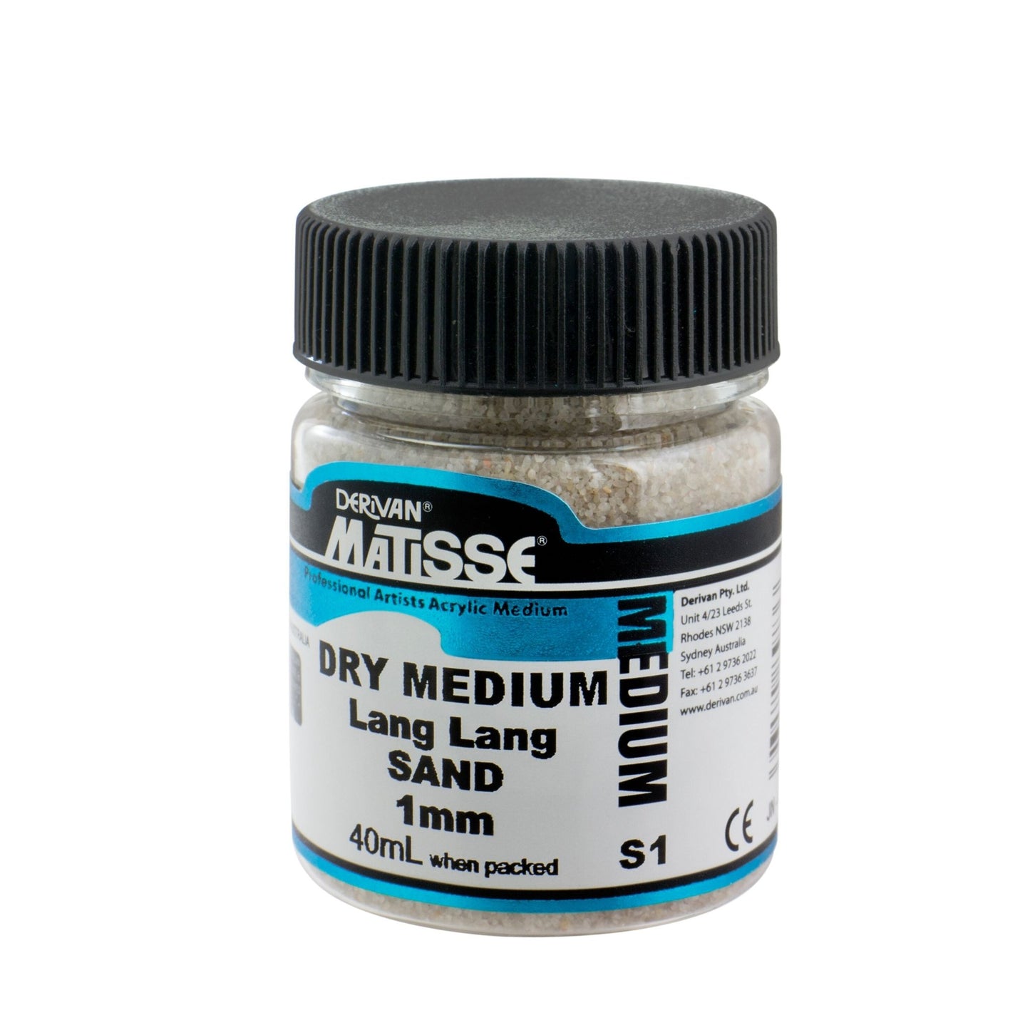 Matisse Dry Medium 40ml Lang Sand 1mm - theartshop.com.au