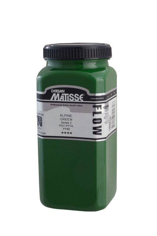 Matisse Flow 500ml Alpine Green - theartshop.com.au