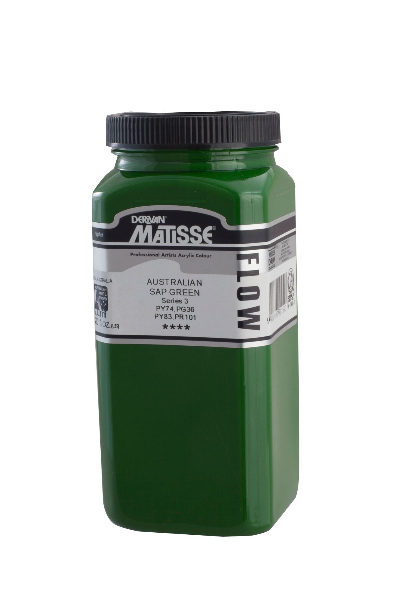 Matisse Flow 500ml Australian Sap Green - theartshop.com.au