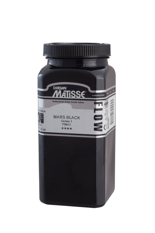 Matisse Flow 500ml Mars Black - theartshop.com.au