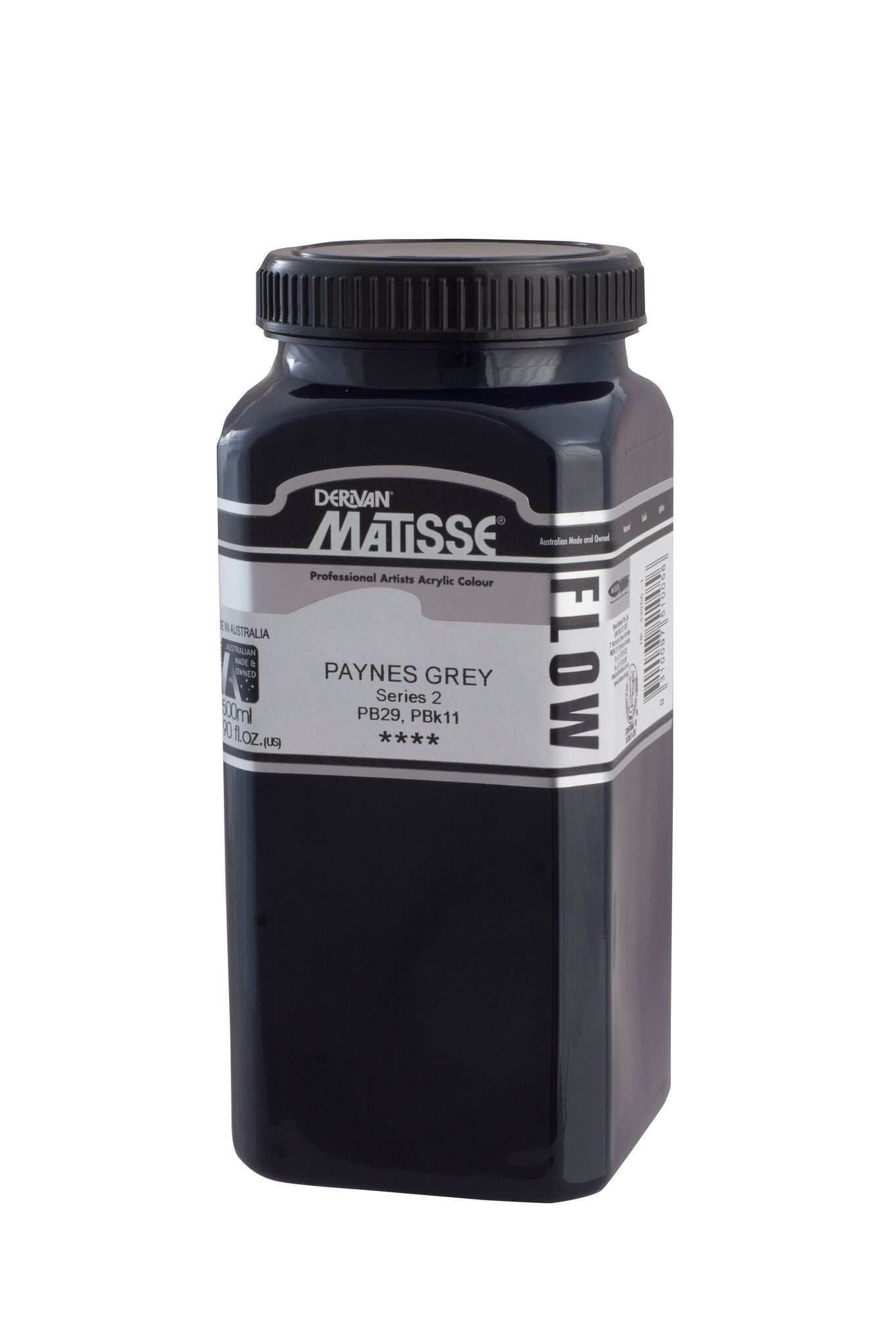 Matisse Flow 500ml Paynes Grey - theartshop.com.au