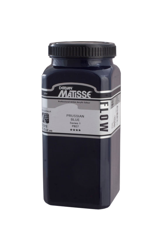 Matisse Flow 500ml Prussian Blue - theartshop.com.au