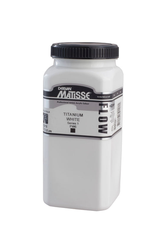 Matisse Flow 500ml Titanium White - theartshop.com.au