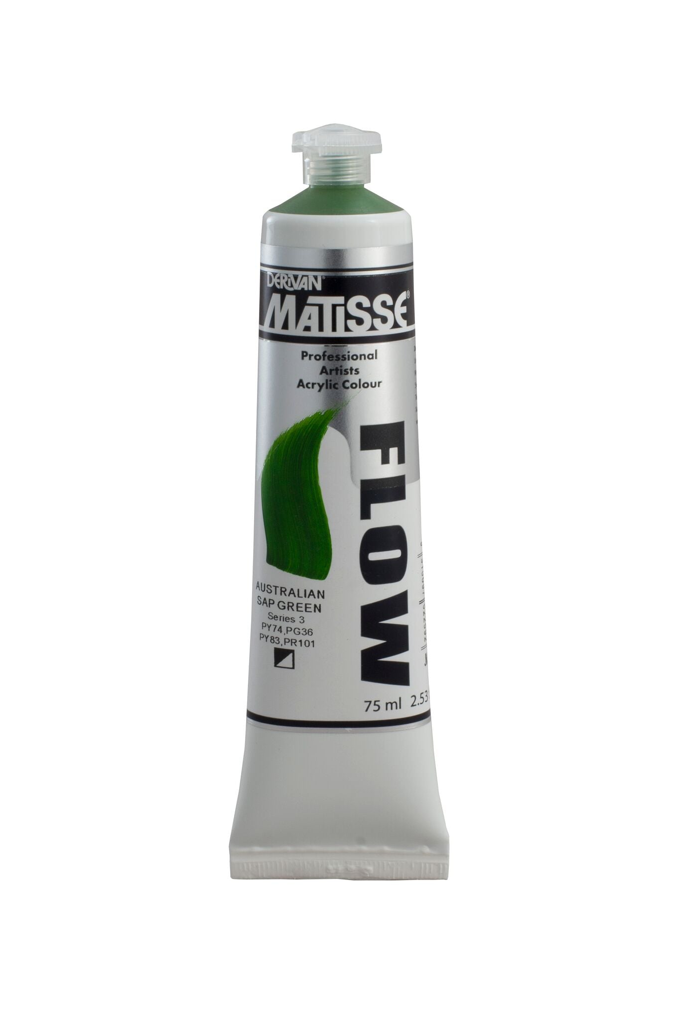 Matisse Flow 75ml Australian Sap Green - theartshop.com.au