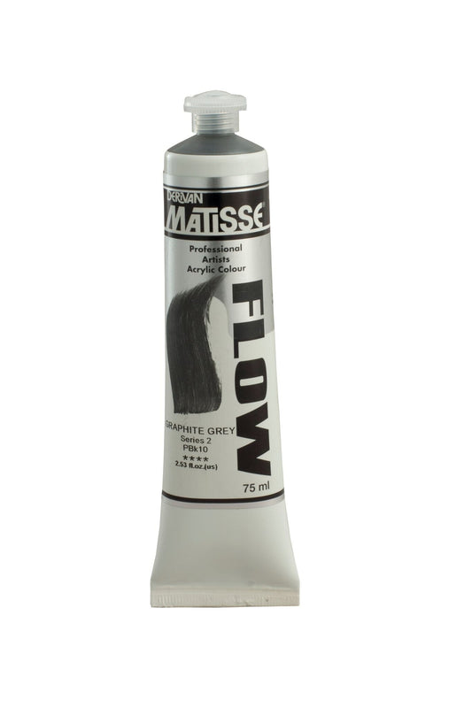 Matisse Flow 75ml Graphite Grey - theartshop.com.au